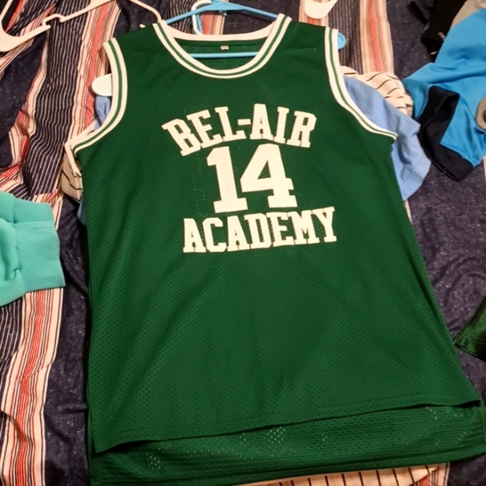 Will Smith Green Fresh Prince Jersey
